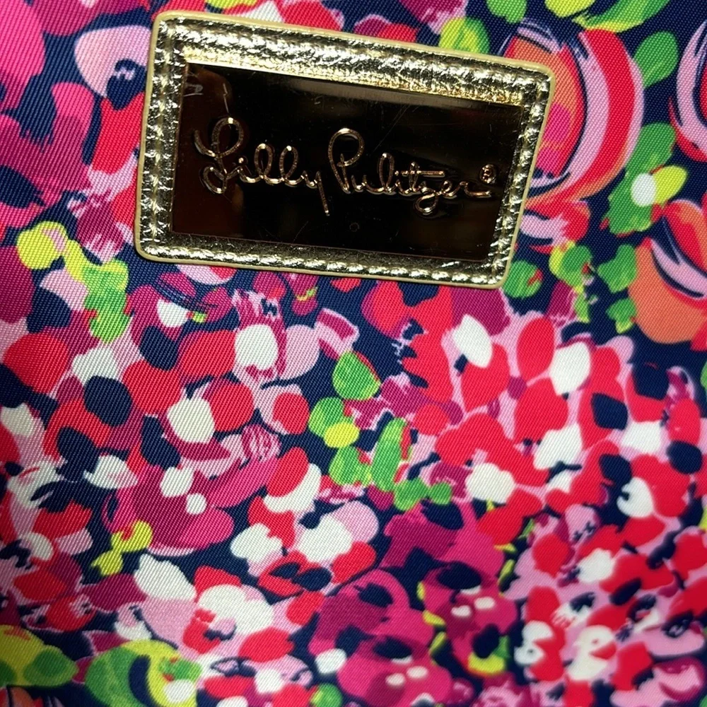 Lilly Pulitzer Soft iPad/Tablet Case Portfolio Pink Large Zipper  Pockets